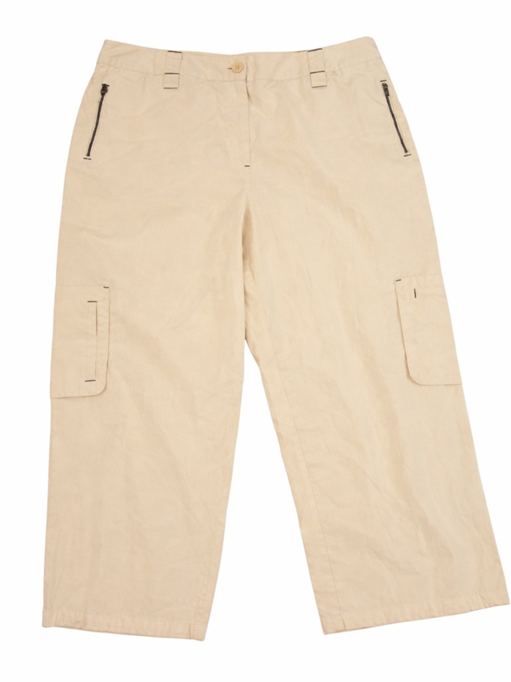 🤍 J. Jill Stone Crop Pants Size 18 NEW NWT Casual Utility Cropped Pants 🤍